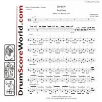 Pearl Jam - Jeremy | Drum Sheet